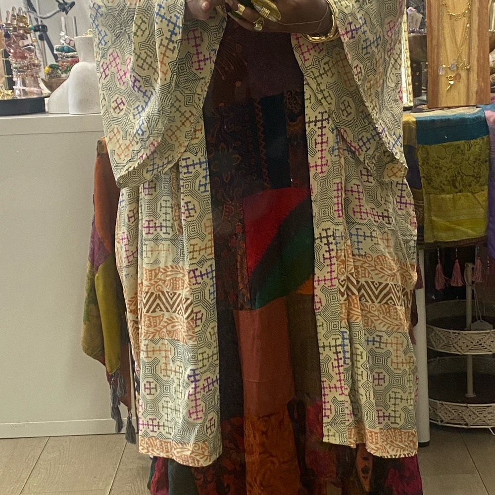 Kantha Bae Patterned Women's Jacket - image 4